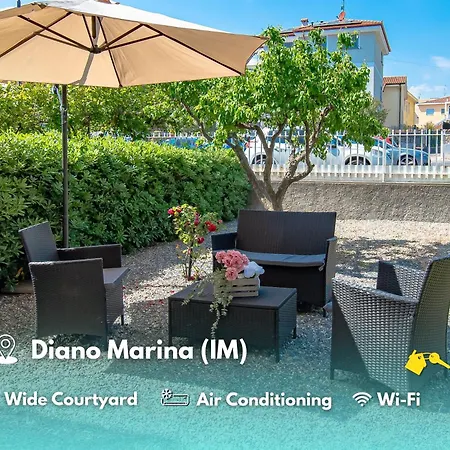 600 Meters From The Sea - Private Courtyard And Parking Appartement Diano Marina